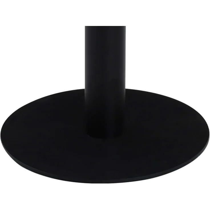 Bistrotisch FLORI rund Dunkelbraun/Schwarz 50 cm MDF | Esstisch kleiner Tisch Cafe Gartentisch Balkontisch Outdoortisch – Bild 4