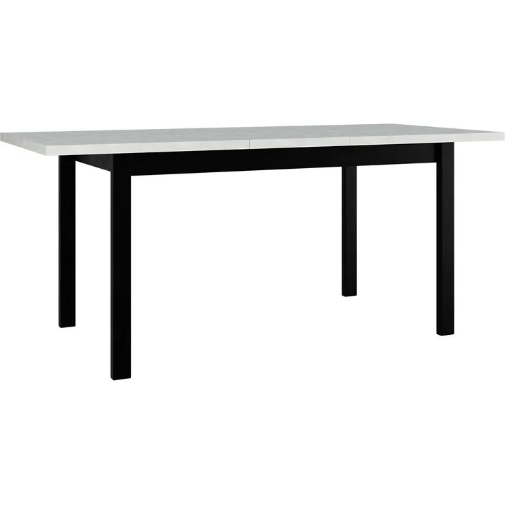 MIRJAN24 Esstisch Alba II, Ausziehbarer mit Einlegeplatte, 80x140/180 cm
