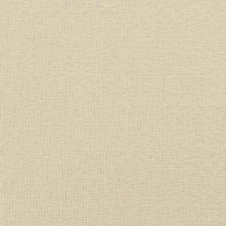 vidaXL Boxspringbett mit Kissen mit Kopfteil Creme 140 x 200 cm Stoff 3338928 – Bild 11