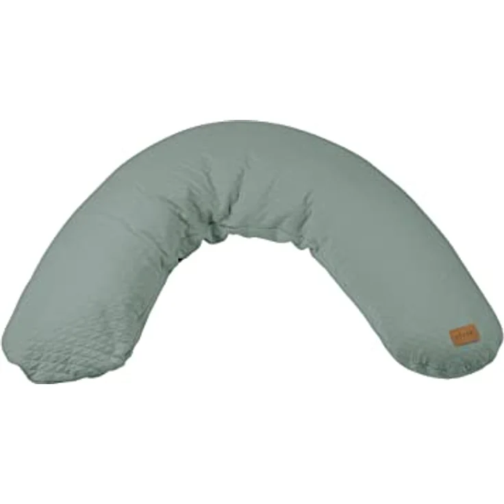 Red Castle -Schwangerschafts- und Stillkissen - Mutterschaftskissen - Multifunktional - Ideal zum Schlafen und Stillen - Optimale Unterstützung und Komfort-Baumwolle-Big Flopsy - 170 cm - Salbeigrün – Bild 1