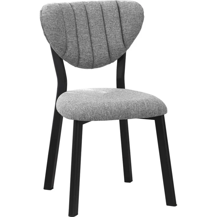 Skye Decor 'Elma - Grey' Stuhl, Grau, 47 x 85 x 45 cm – Bild 4