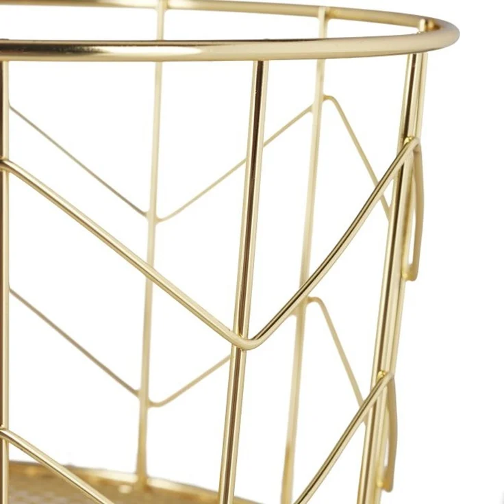 Metall Drahtkorb rund – Bild 7