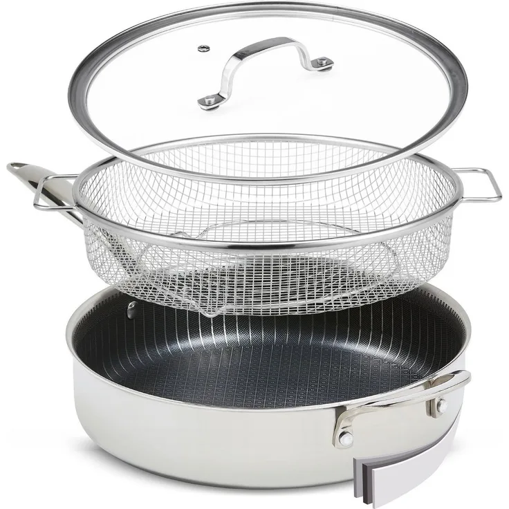 MEDIASHOP Pfannenset "Livington Titan Pan" 3-teilig