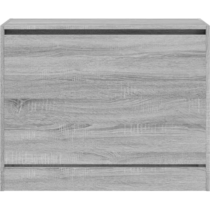 vidaXL Schuhschrank Grau Sonoma 80x34x63 cm Holzwerkstoff 839964 – Bild 4