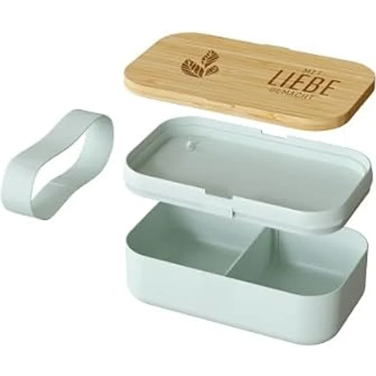 Brotdose Brotbox Vesperdose Lunchbox la vida Geschenk für Dich :-) Auswahl RELAX Blatt 381394 – Bild 2