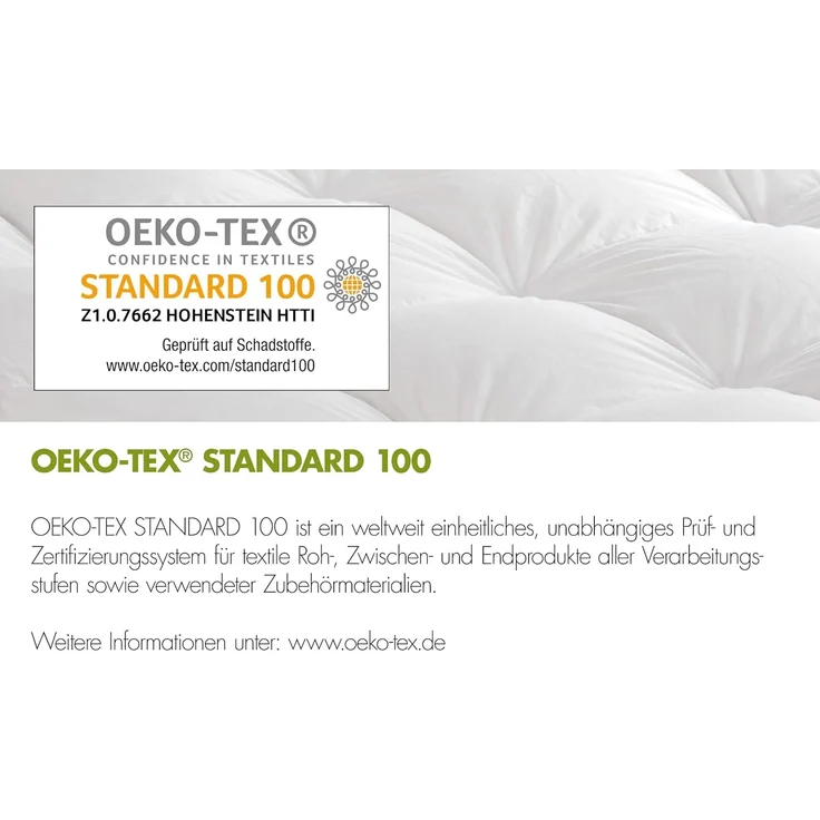 Irisette Greenline 'Aerelle Blue' Faser Steppbett Leicht 155x220 cm – Bild 6