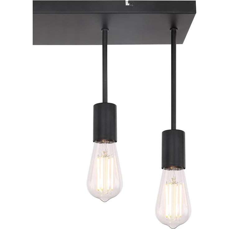 Hängeleuchte, schwarz, H 34 cm – Bild 8