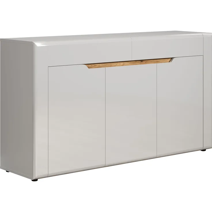 Sideboard Marlon in weiß Hochglanz 150 cm