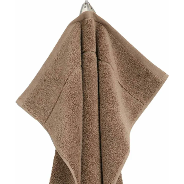 GANT Gästetuch - Premium Handtuch, Frottee, Baumwolle, Logo, uni Beige 30x50cm – Bild 3