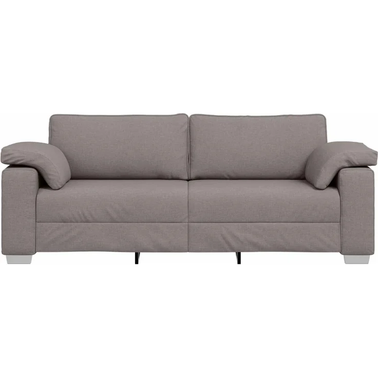 vidaXL 3-Sitzer-Sofa Taupe 220 cm Stoff 4105243 – Bild 2