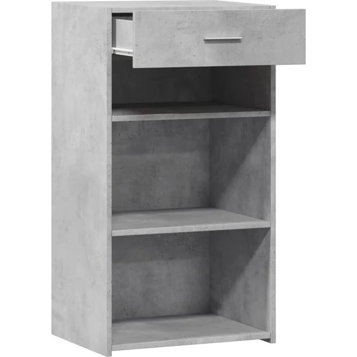 Highboard Betongrau 50 x 42,5 x 93 cm Holzwerkstoff – Bild 7