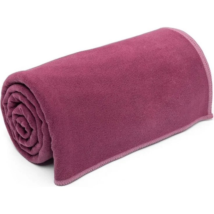 bodhi Sporthandtuch Yogamattenauflage FLOW Towel L aubergine – Bild 5