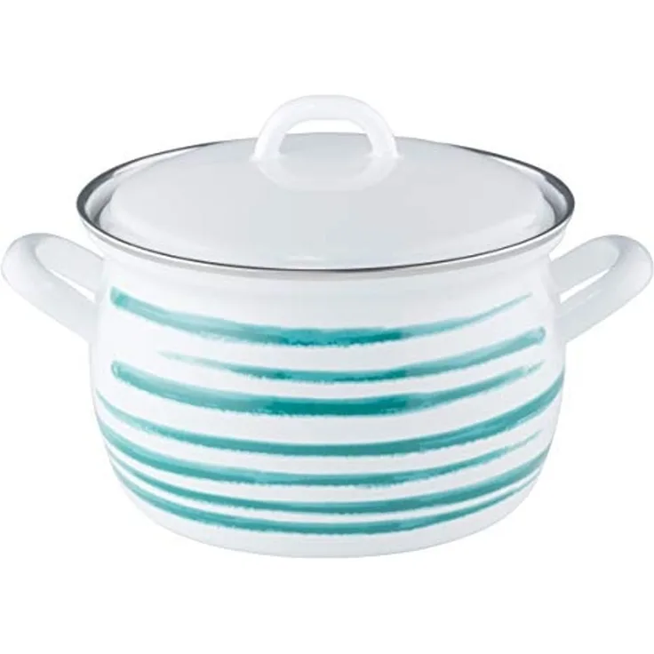 Riess Fleischtopf mit Deckel geflammt 16 cm 1,5l 0164-048