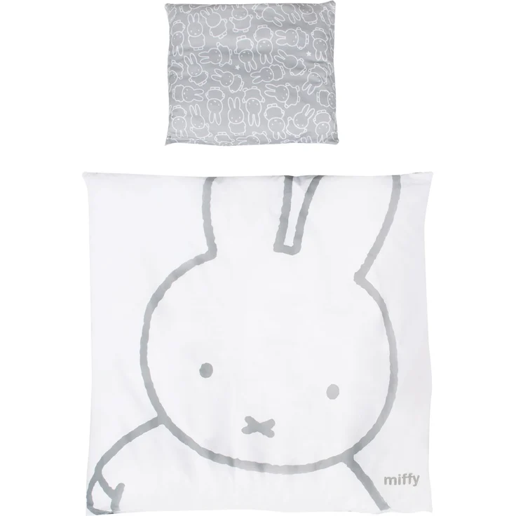 roba Komplettwiegenset 'miffy®' - Maß: 90 x 40 cm - inkl. Bremsrollensatz - Weiß – Bild 6
