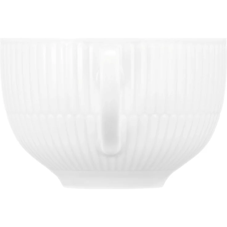 Seltmann Weiden Milchkaffeeobertasse AMINA BHT 12.90x6.70x10.10 cm weiß – Bild 4
