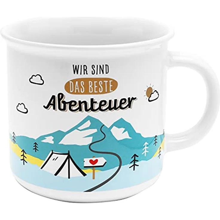 Sheepworld Tasse Becher Kaffeetasse Lieblingsbecher beste Abenteuer 47335 – Bild 2