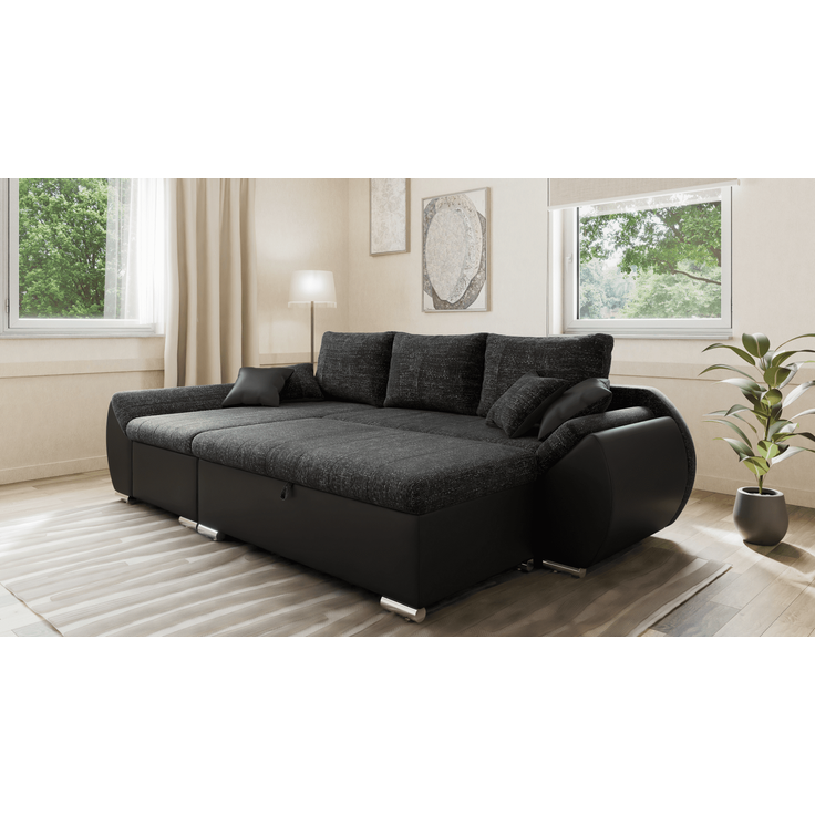 Ecksofa Auro von Jan-Art mit Schlaffunktion | verschiedene Farben erhältlich – Bild 3