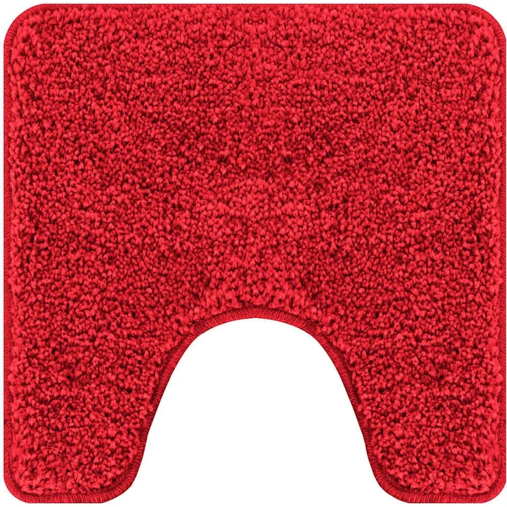 vidaXL Anti-Rutsch Badematten-Set 2 Stk. Rot 50 x 50 cm PP 4019858 – Bild 5