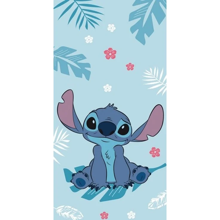 Lilo & Stitch Badehandtuch Strandtuch 70x140 cm aus Baumwolle – saugfähig & weich – Bild 2