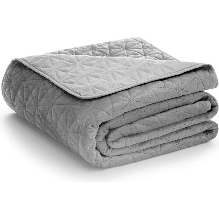 AmeliaHome Tagesdecke Tagesdecke Bettüberwurf mit Wendedesign Allzweckdecke Wohndecke Samt, ohne Kissen, Sofadecke, Couchdecke – Bild 3