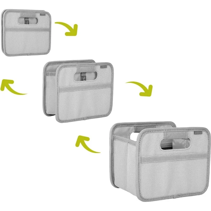 Meori - Faltbox Mini Aufbewahrungsbox Klappbox Pink Storch A100499 – Bild 2