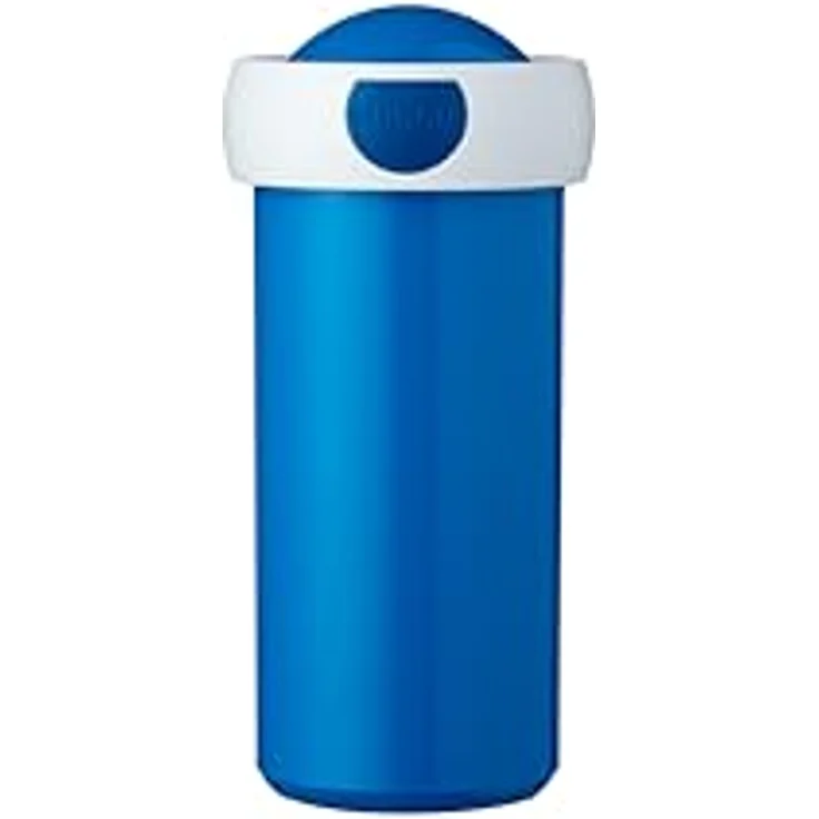 Mepal - Verschlussbecher Campus - Trinkbecher - Auslaufsicherer Wasserflasche für Kinder - Wiederverwendbarer Becher - BPA-frei & Spülmaschinenfest - 300 ml - Blau – Bild 2