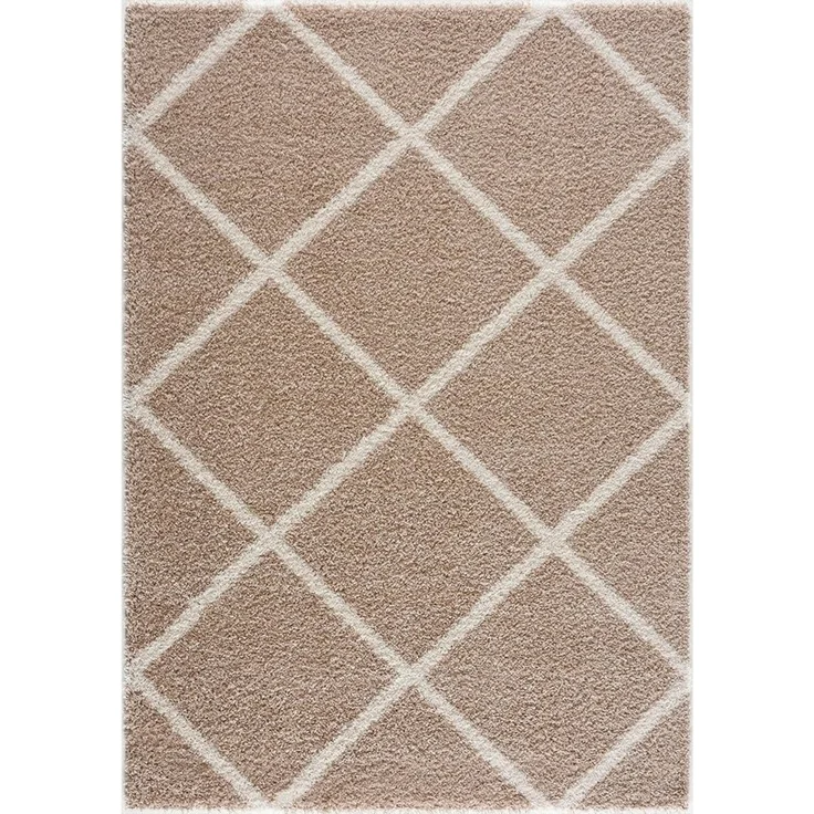 Sanat Hochflor-Teppich Madrid, rechteckig, Höhe: 30 mm, Wohnzimmer, Langflor, Shaggy Teppich – Bild 1