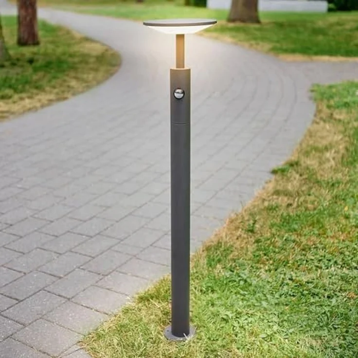 Lucande Außen-Stehlampe Fenia, LED 13 W gesamt, warmweiß – Bild 2