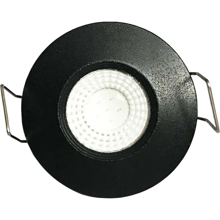 3W Mini LED Einbaustrahler Einbauleuchte klein einbau strahler Spot inkl. Trafo mit Schwarzen Rahme Blau Licht – Bild 2