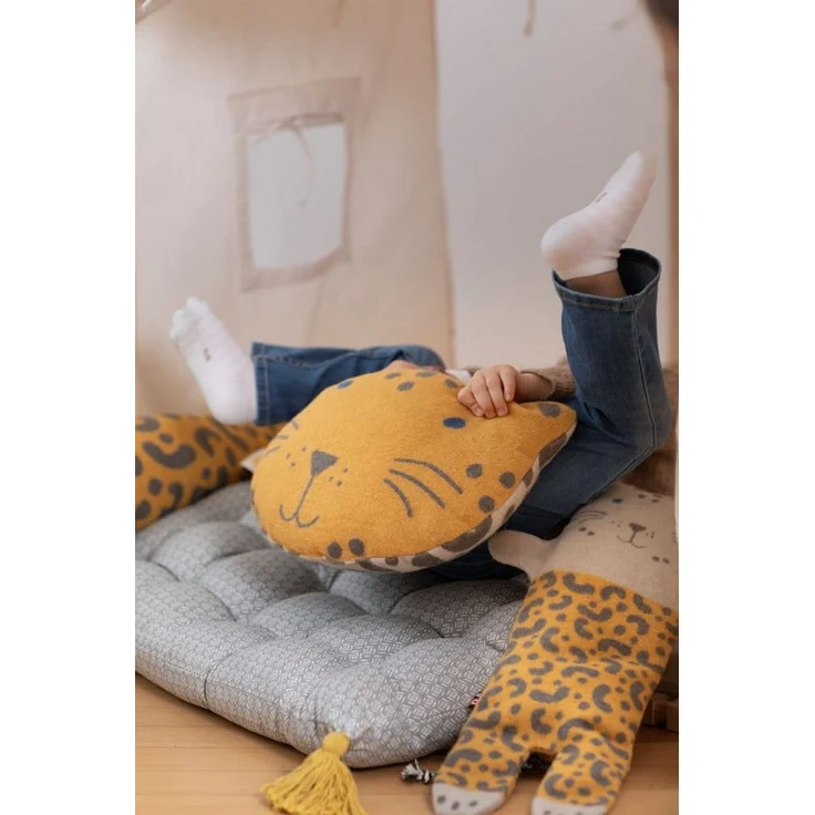 DAVID FUSSENEGGER Babykissen gefüllt Juwel 'Leo' 26 x 30 cm Gold- Gelb – Bild 4