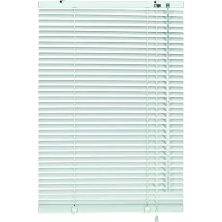 GARDINIA Alu-Jalousie, Sicht, 25 mm, Weiß, 175x80 cm – Bild 1