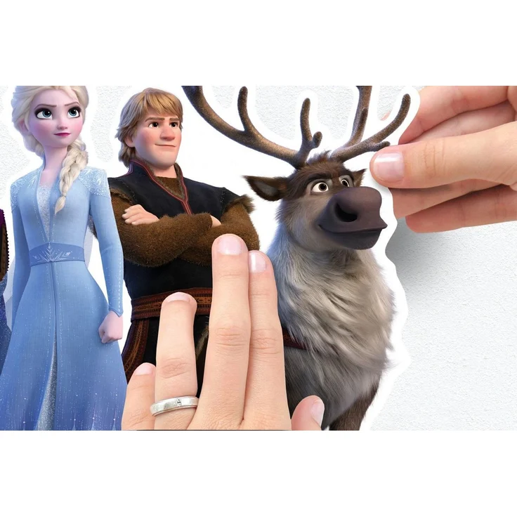 Komar Wandtattoo Frozen 2 - Forest Spirit - Größe 50 x 70 cm (4 St), selbstklebend, Wandsticker, Kinderzimmer – Bild 2