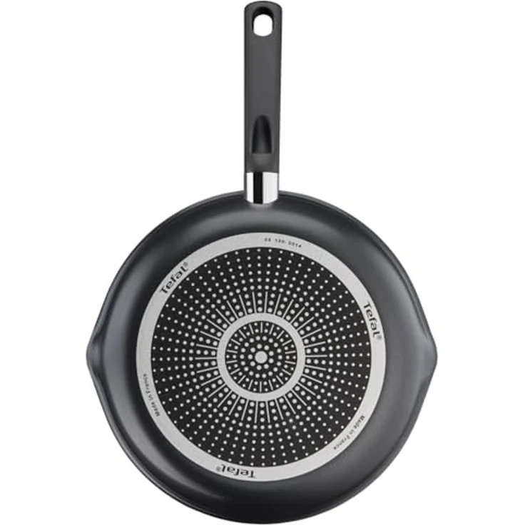 Tefal B56490 Day By Day On 3-Teiliges Pfannenset 20/24/28 Cm | Antihaftversiegeltes Kochgeschirr | Tiefe Form | Hochleistungsfähige Titanium Antihaftversiegelung | Temperaturindikator, Schwarz – Bild 3