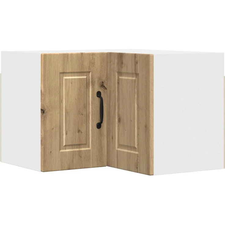 vidaXL Wand-Eckschrank PORTO Artisan-Eiche 57 x 57 x 40 cm 885314 – Bild 2