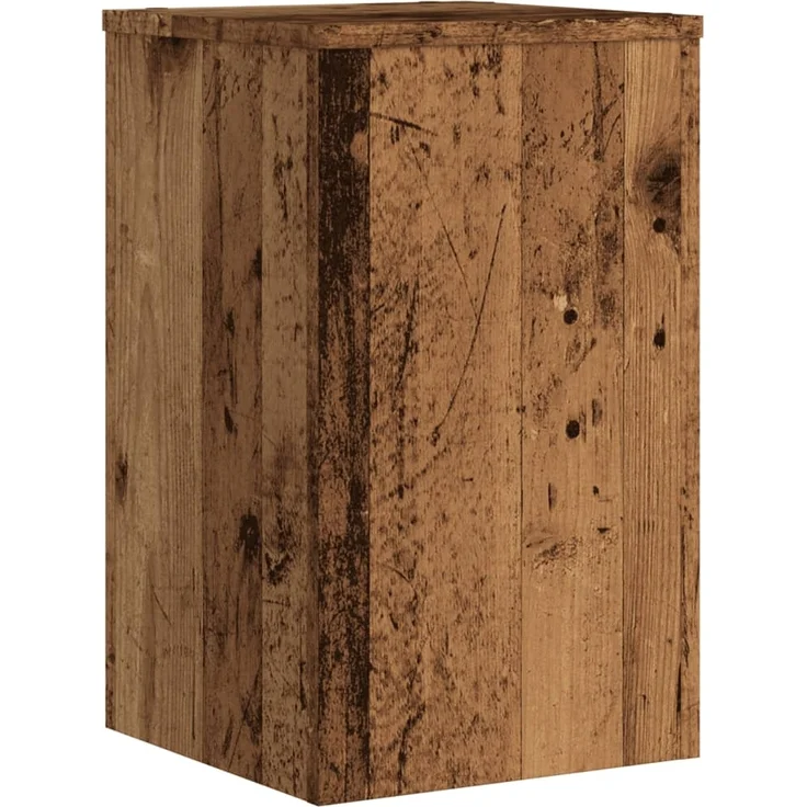 vidaXL Pflanzenständer 2 Stk. Altholz-Optik 30x30x50 cm Holzwerkstoff 852922 – Bild 6