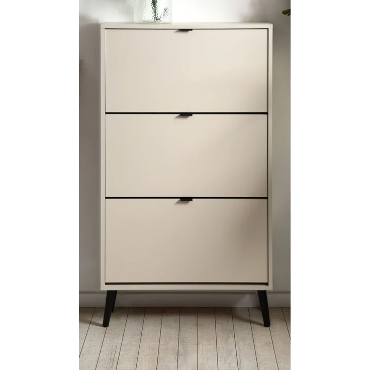 Schuhschrank Aldan in samt 70 x 125 cm – Bild 2