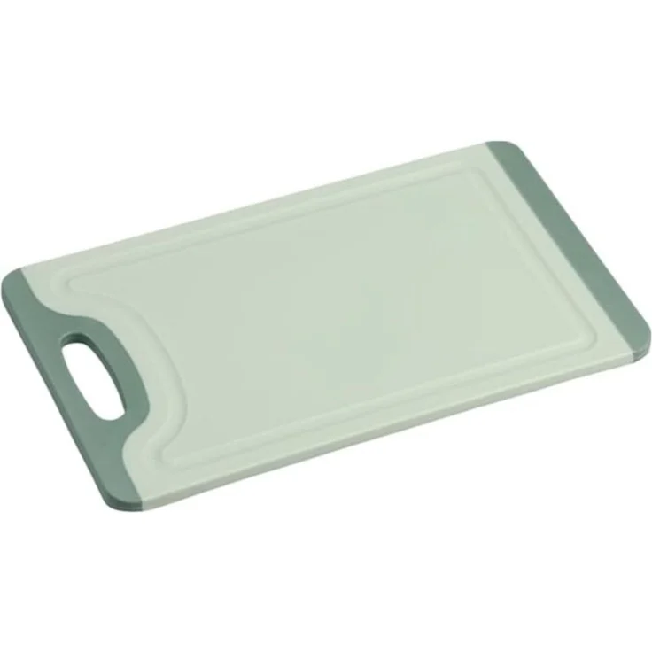 KESPER® Schneidebrett Schneidebrett mit Rutsch-Stopp, Kunststoff, 23,5 x 14 x 0,75 cm, Grün, (1-St)