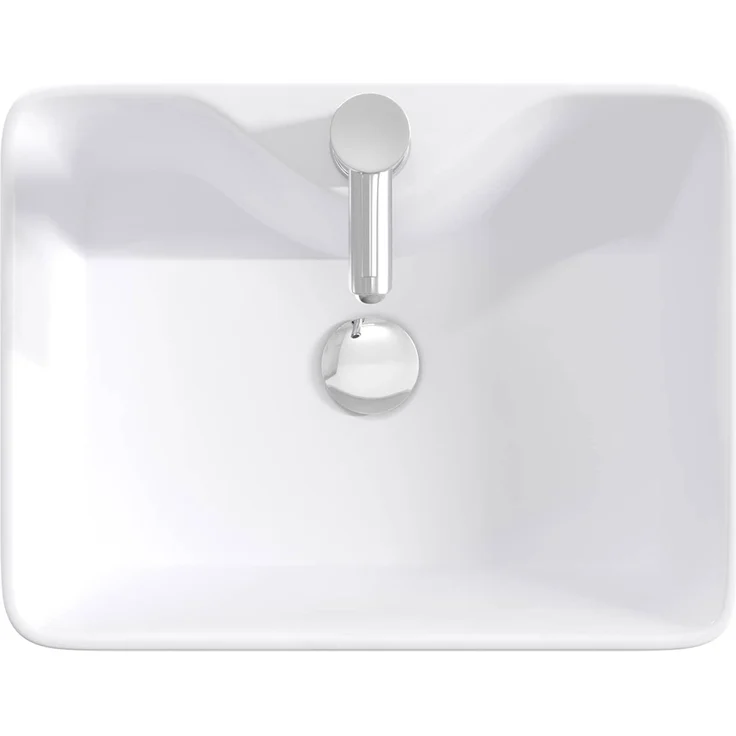 vidaXL Waschbeckenschrank Hochglanz Weiß 62,5 x 44,5 x 80 cm 3404324 – Bild 8