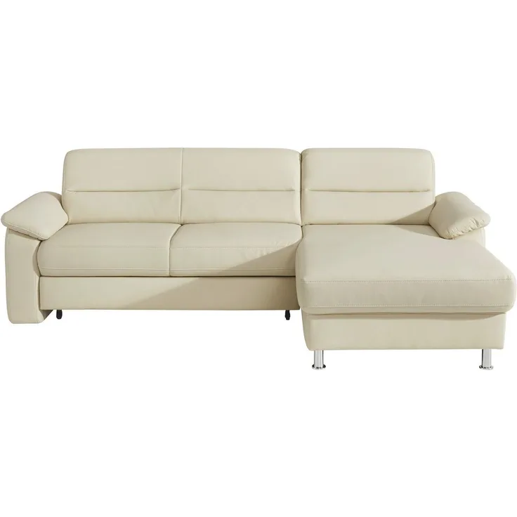 sit&more Ecksofa Ascara L-Form, inklusive Boxspring/Federkern-Polsterung, wahlweise mit Schlaffunktion