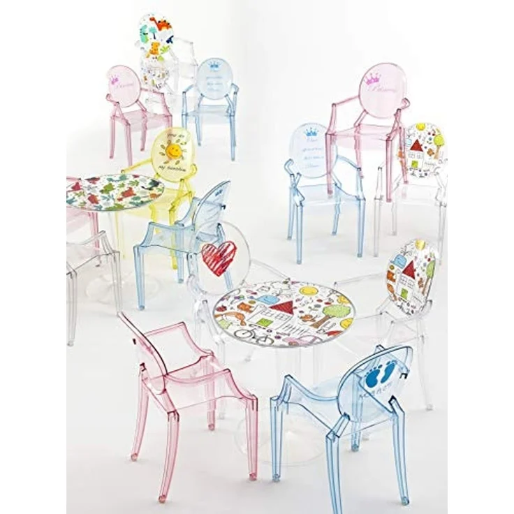 Kartell Tip Top Kids Beistelltisch, Transparent Dinosaurier – Bild 5