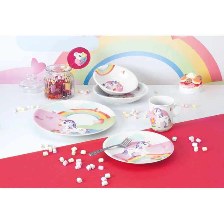 Seltmann Weiden Compact Kindergeschirr Set 5-teilig - Mein kleines Einhorn – Bild 2