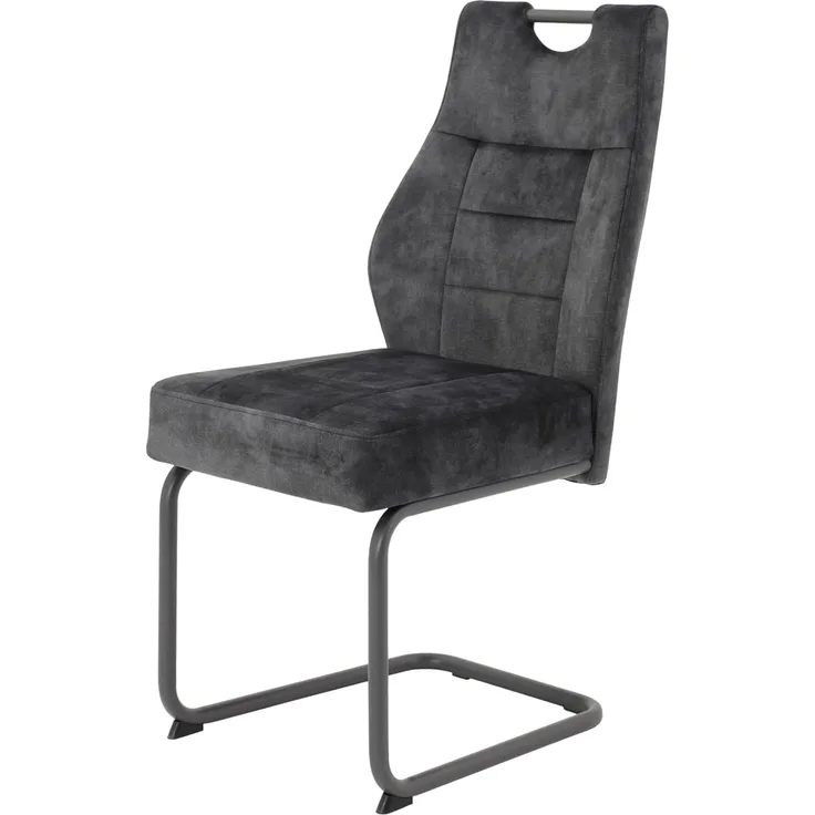 Apollo Linda Esszimmer-/Küchenstuhl, Metall, Anthrazit, 1 Stück