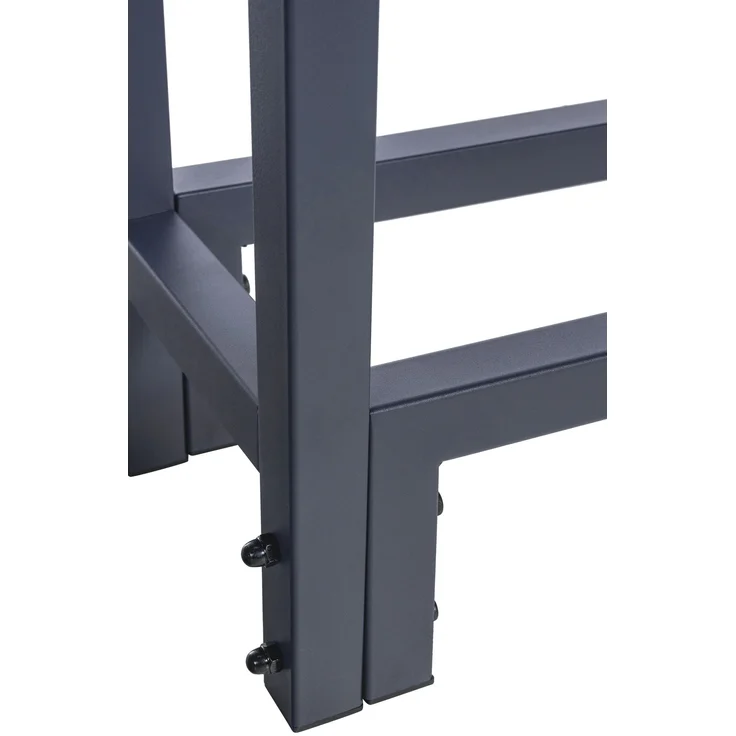 CLP Kaminholzständer Martin mit Abdeckplane,anthrazit S – Bild 4