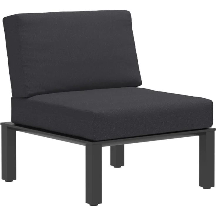 Widoo Lounge-Sessel grau
