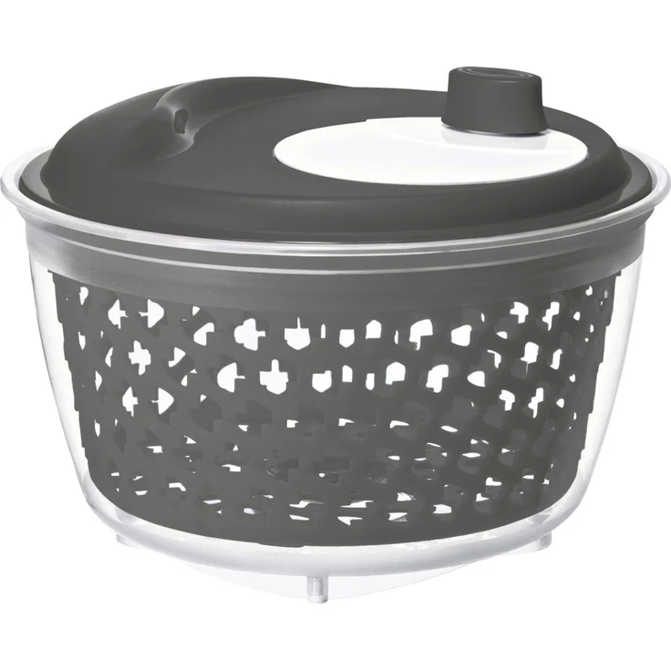 Rotho Salatschleuder Fresh 4,5 L schwarz – Bild 1
