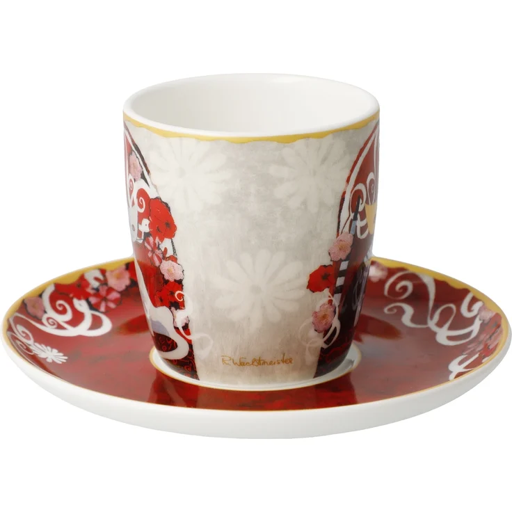 Goebel Tasse Espressotasse R. Wachtmeister -Templi dell' amore, 1-tlg, Porzellan – Bild 5