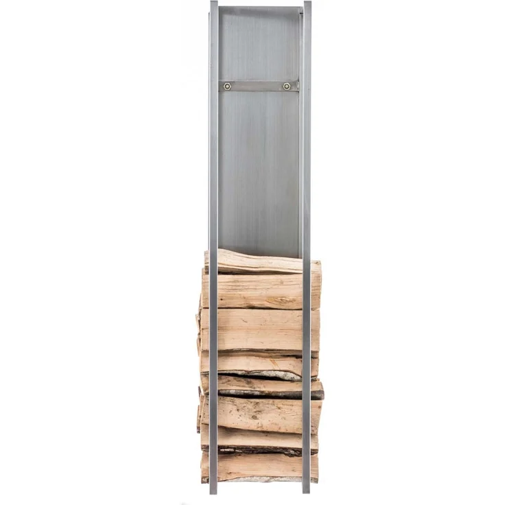 CLP Kaminholzständer Spark,edelstahl 100 cm – Bild 3