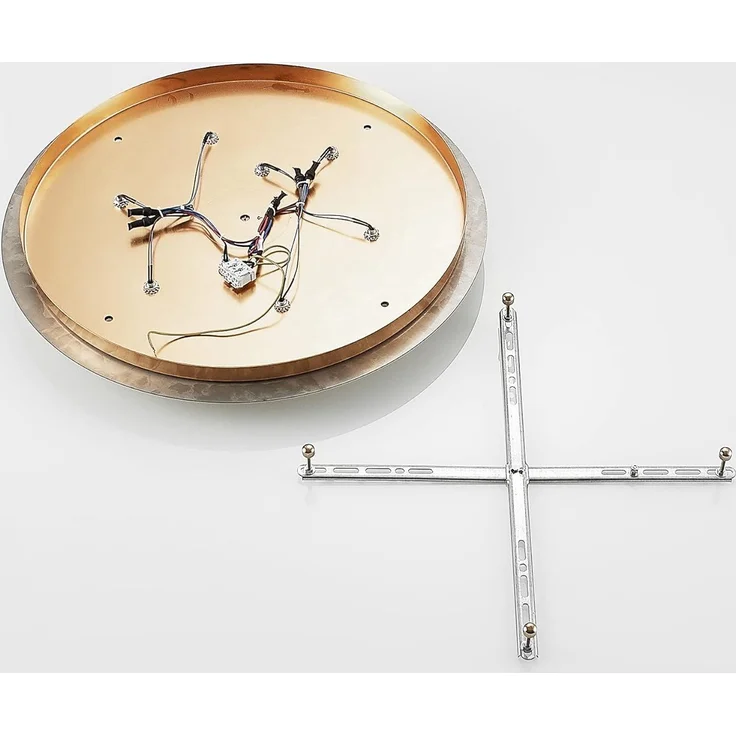 Lindby Deckenleuchten Gillion, Gold / Messing IP20, 8 x 8 W LED – Bild 5