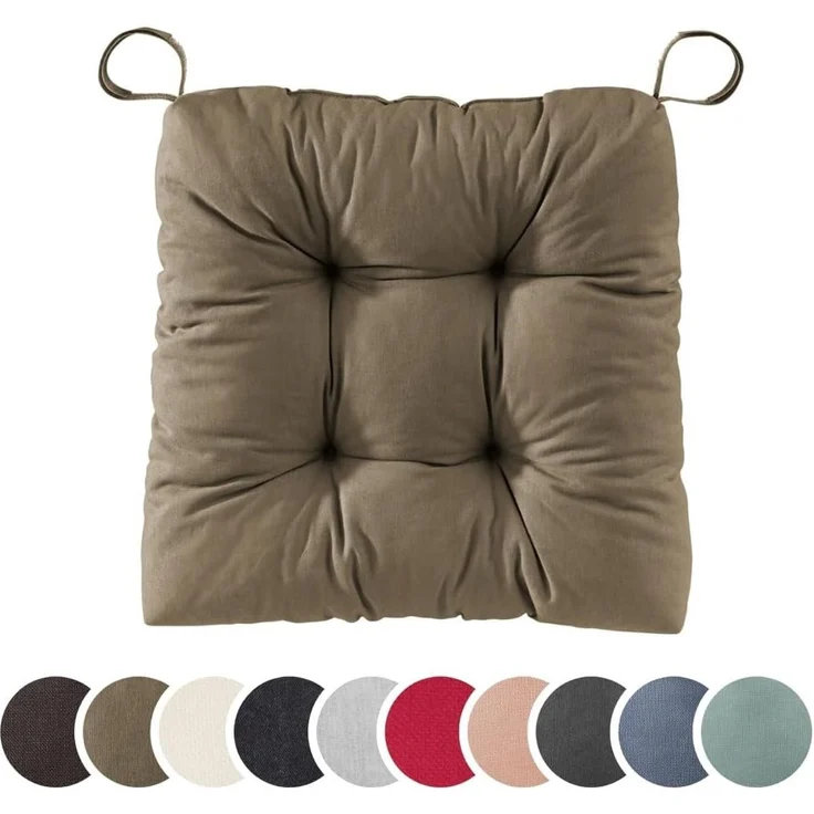 sleepling Stuhlkissen Eva, für Indoor und Outdoor, mit Klettverschluss, abriebfest und langlebig – Bild 1
