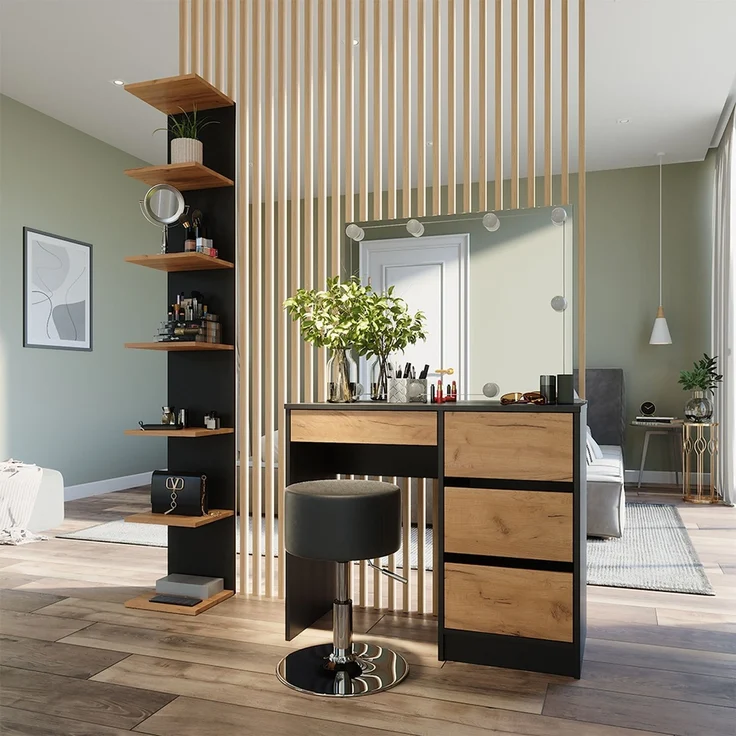 Wandregal Paolo Anthrazit 30 x 190 cm Vicco – Bild 4